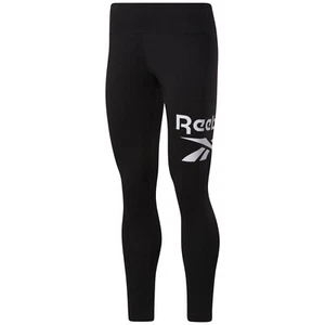 Mujeres Damas Reebok Leggings Pantalones Entrenamiento Correr Fitness Gimnasio Pantalones - Negros - Imagen 1 de 5
