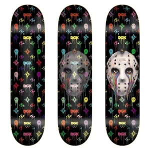 DGK Skateboard Deck Monogram Lenticular 8.25" (Dirty Ghetto Kids) - Picture 1 of 7
