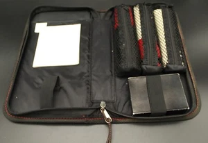 VINTAGE POKER SET  WITH CHIPS & CARDS. MARLBORO GEAR 1999 With TRAVEL CASE - Picture 1 of 8