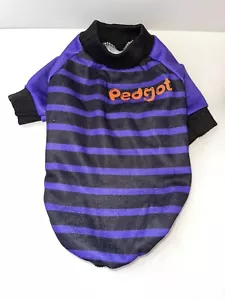 Pedgot Pet Purple and Black Striped Size Small Sweater Halloween - Picture 1 of 5