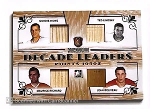 2017 ITG Stickwork Decade Leaders Points Howe Lindsey Richards Beliveau /25 - Picture 1 of 2