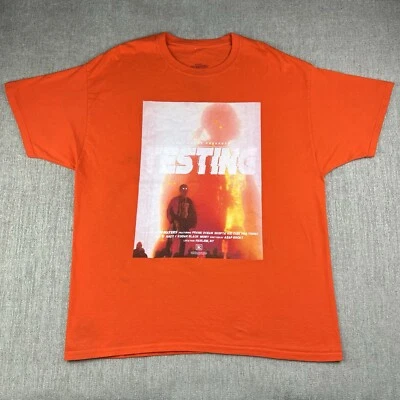 ASAP Rocky Injured Generation Testing T-shirt Men’s XL Orange Frank Ocean Rap - Image 1 of 4