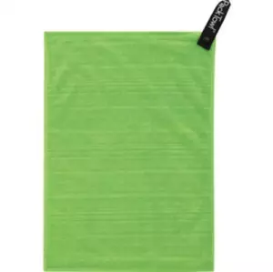 PackTowl Luxe Handtuch Hand Camping Sport super saugfähig schnelltrocknend grün - Bild 1 von 4