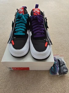 Acrónimo x Nike Lunar Force 1 SP Cremallera Verde/Púrpura/Negro US9.5 - Imagen 1 de 14