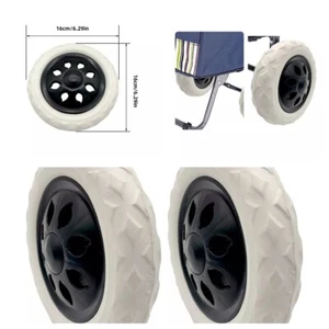 2/4/6Pcs Replacement and Spare Wheels Shopping Trolley Bags Double Axle Fittings - Picture 1 of 14