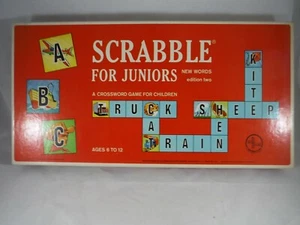 VINTAGE TOY 1964 SCRABBLE FOR JUNIORS BOARD GAME - Picture 1 of 7