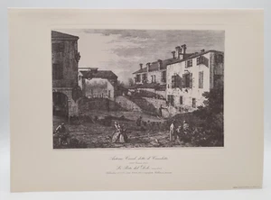 Antonio Canal detto il Canaletto Le Porte del Dolo 1743 - stampa LEPETIT - Picture 1 of 1