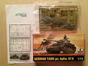 1/72 ESCI 8023 : SDKFZ 161/2 PANZER IV AUSF. H CHAR TANK WEHRMACHT LUFTWAFFE - Foto 1 di 1