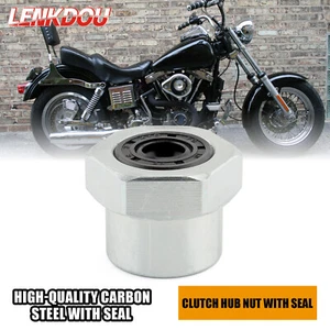 Clutch Hub Nut With Seal For Harley Open Belt Primary Drives #RCP58622 / 58-622 - Picture 1 of 8