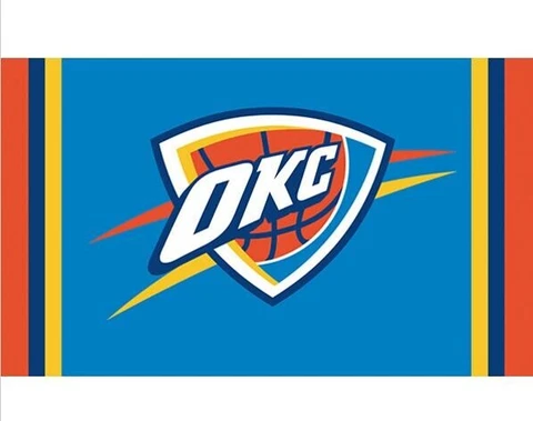 Oklahoma City Thunder Flag 3x5ft Banner Polyester basketball thunder004 Cover