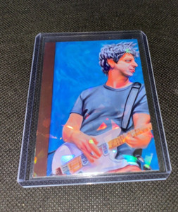 Mike Gordon Phish ACEO Art Refractor Holographic Prizmatic Trading Card