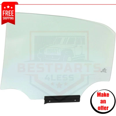 New Rear Door Glass 6810402250 left side for 2009-2013 Toyota Corolla - Image 1 of 4