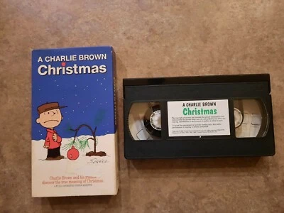 A Charlie Brown Christmas VHS Classic Animated 1991 Foto 1 de 2