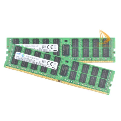 Samsung 2x 16GB 2RX4 PC4-2133P DDR4 2133Mhz 17000 ECC REG Server Memory RAM 2pcs - Image 1 of 4