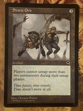 Mtg Tempest Static Orb