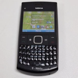 Nokia X2-01 Black QWERTY Keyboard Phone (T-Mobile) - Picture 1 of 11