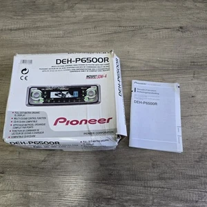 Pioneer DEH-P6500R (Rare Dolphin Headunit) Box And Instructions Only - Picture 1 of 4
