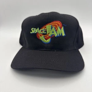 Space Jam WB Animación MJ Película Promo Snapback Sombrero Cosido Nuevo de Lote Antiguo Años 90 - Imagen 1 de 8