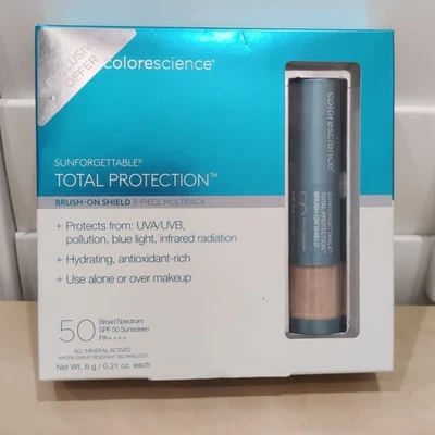 ColoreScience Sunforgettable Total Protection Brush-On Shield 3pk Multipack Tan - Image 1 of 3