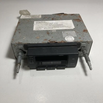 Optimus 12-1814A en tablero AM/FM cassette estéreo para automóvil de colección 1993 sin probar Foto 1 de 4