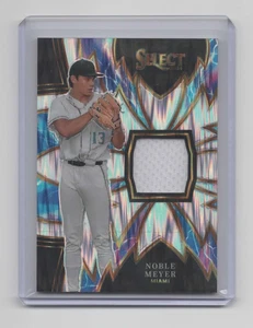 Noble Meyer 2024 Select Sparks Materials Relic #SPK-NM w/sleeve - Picture 1 of 2