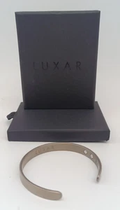 LUXAR Men's Titanium Magnetic Therapy Bracelet 7" Wrist Size - Picture 1 of 8