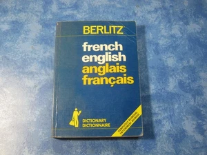 BERLITZ FRENCH ENGLISH ANGLAIS FRANCAISE DICTIONARY Pocket Size SC 1979 XLNT - Picture 1 of 6