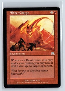 (2x) AETHER CHARGE - Onslaught – MTG Magic the Gathering Card - Uncommon - Picture 1 of 6