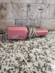 Crimpadora de pelo Sizzle años 80/90 rosa probada y funcionando - Imagen 1 de 6