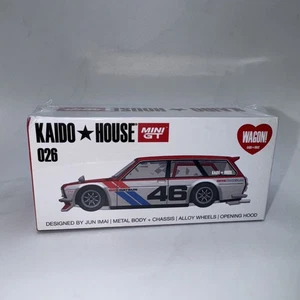 DATSUN 510 WAGON #46 BRE V1 RED KAIDO HOUSE 1/64 DIECAST MODEL BY TSM KHMG026 - Bild 1 von 1