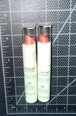 Lot of 2  New COVERGIRL NatureLuxe Gloss Lip Balm 255 MARBLE. Discontinued - Image 1 of 3