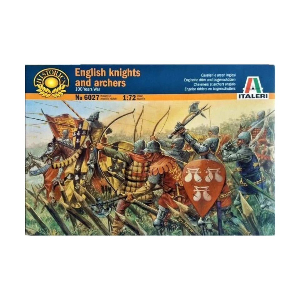 1 72 Figuren Italeri 6027 England Ritter Knights Bogen