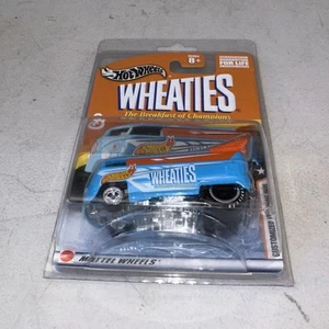 Hot Wheels -VW Drag Bus - Wheaties (Light Blue) (E1) - Picture 1 of 6