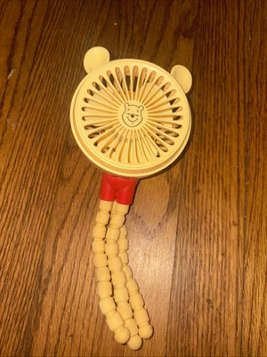 Nuevo Ventilador Cochecito de Bebé Disney Winnie The Pooh Recarga Cable USB Alimentado por Batería Foto 1 de 2