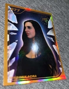 Tarjeta coleccionable única LRG 277 Simulacra (oro) - juegos de carrera limitada - Imagen 1 de 1