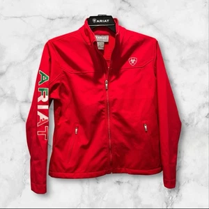 Ariat Ladies Large Red Global Mexico Softshell Jackets 10033526 - Picture 1 of 6