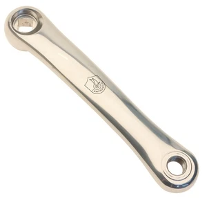 Campagnolo Icarus Left Non-Drive Crank Arm 170mm Silver Light Use Vintage - Picture 1 of 7