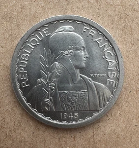 Französisch Indochina, 10 Centimes, 1945 (a), KM#28.1 - Bild 1 von 2