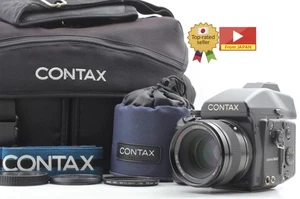 [Top MINT+++ w/ Bag] Contax 645 Film Camera AE 80mm f2 Lens MFB-1A 120 220 JAPAN - Picture 1 of 19