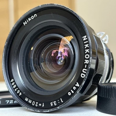 [Exc+3] Nikon Nikkor-UD Auto 20mm f/3.5 Ai converted Wide Angle Lens From JAPAN - Image 1 of 4