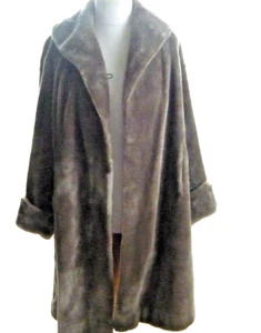 NYLASKA VINTAGE FAUX FUR COAT, in mink UK SIZE 16-NOW 25% OFF-offers accepted - Picture 1 of 8