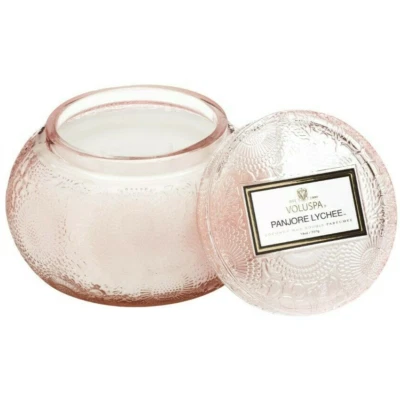 Nuevo Voluspa Panjore Lychee Chawan Bowl Vela de Vidrio 14 OZ Foto 1 de 4