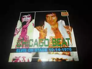 RARE! CD PROMO "ELVIS PRESLEY ON STAGE 1976 : CHICAGO BEAT" Live archives - Bild 1 von 2