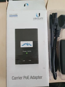Carrier POE Adapter UBIQUITI for EU Outlet - Photo 1/3