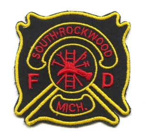 South Rockwood Fire Department Patch Michigan MI - Bild 1 von 1