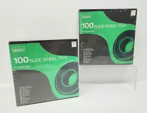 2 Vintage Montgomery Ward 100 Slide Wheel Tray In Album Pack ~ Factory Sealed! - Picture 1 of 3