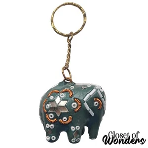 Indian Elephant Keyring - Picture 1 of 1
