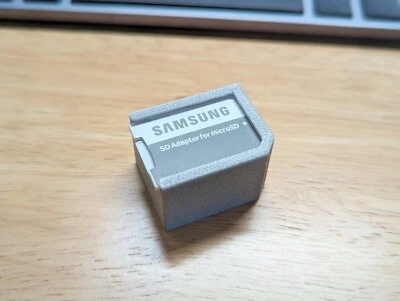 Micro SD Card Holder Storage Box Case Organizer Holds 10x Cards with Lid adapter - Image 1 of 4