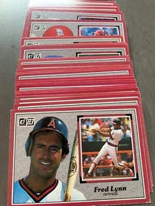 1983 Donruss Action All-Stars KOMPLETTSATZ 60 3-1/2"x5" JUMBO KARTEN, Nolan Ryan. - Bild 1 von 2