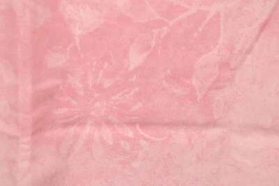 36"L x 44"W White Nights by RJR Fabric Jinny Beyer Batik Look Flowers on Pink - Image 1 of 4